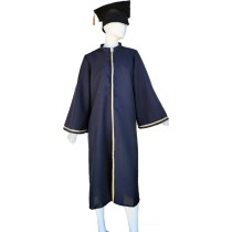 Adult Graduation Toga Long Coat Dress with Cap MARK078