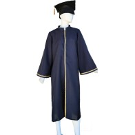Adult Graduation Toga Long Coat Dress with Cap MARK078