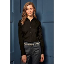 PREMIER PR300 Women's long-sleeves poplin shirt 65% Polyester - 35% Cotton Poplin, 105gsm