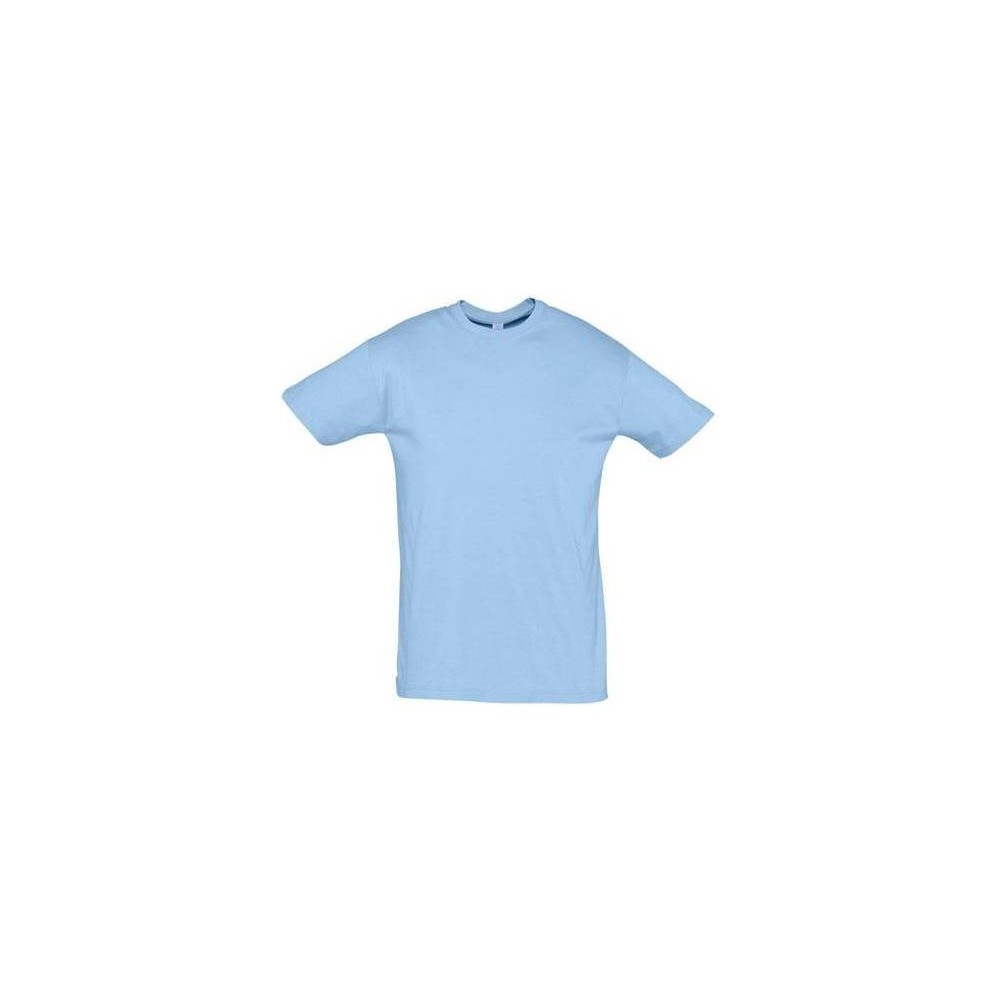 T-SHIRT UNISEX ΜΕ ΣΤΡΟΓΓΥΛΉ ΛΑΙΜΌΚΟΨΗ SOLʼS REGENT - 11380