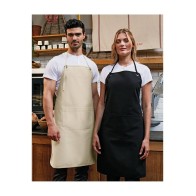 PR181 "ARTISAN'S CHOICE" Double Pocket Canvas Bib Apron