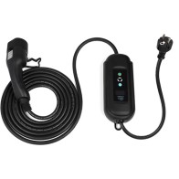 Adjustable Electric Car Charger Type 2 (3.5kW, 6-16A) with EU Schuko Plug and Delay Timer 5 Meters