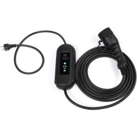 Adjustable Electric Car Charger Type 2 (3.5kW, 6-16A) with EU Schuko Plug and Delay Timer 5 Meters