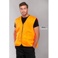 ABOUT BASICS HUNTER 00119B Reflective hunter vest with net