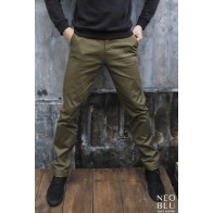 NEOBLU GUSTAVE MEN 03178 Men's Chino Trousers with Elasticated Waist
