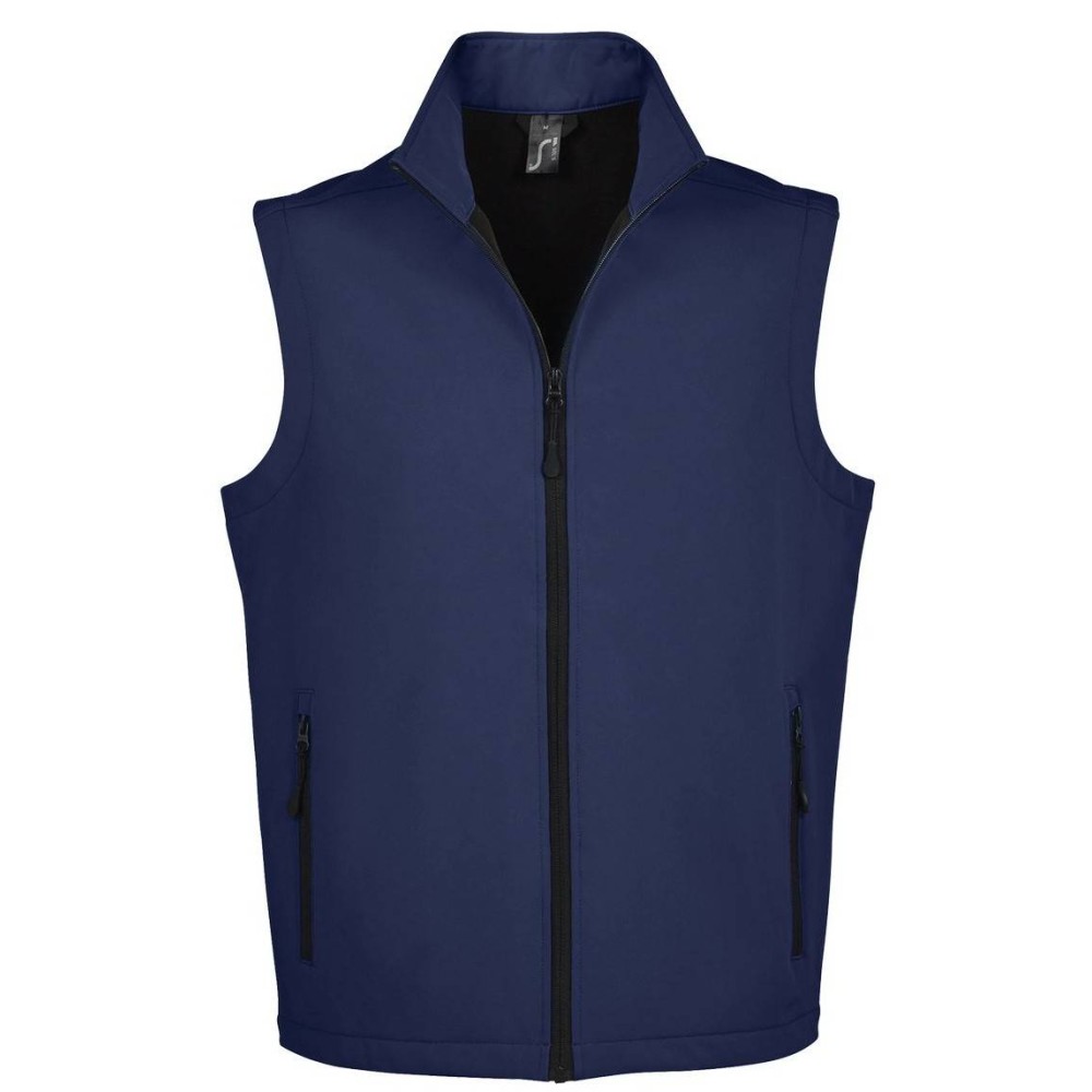 SOL'S RACE BW MEN 02887 | Men's Softshell Vest 280gsm, 96% Polyester - 4% Elastane