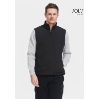 SOL'S RACE BW MEN 02887 | Ανδρικό Softshell Γιλέκο 280gsm, 96% Πολυέστερ - 4% Ελαστάν