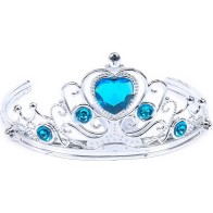 Queen' s Crown with Turquoise Gemstones 13x15x7 cm