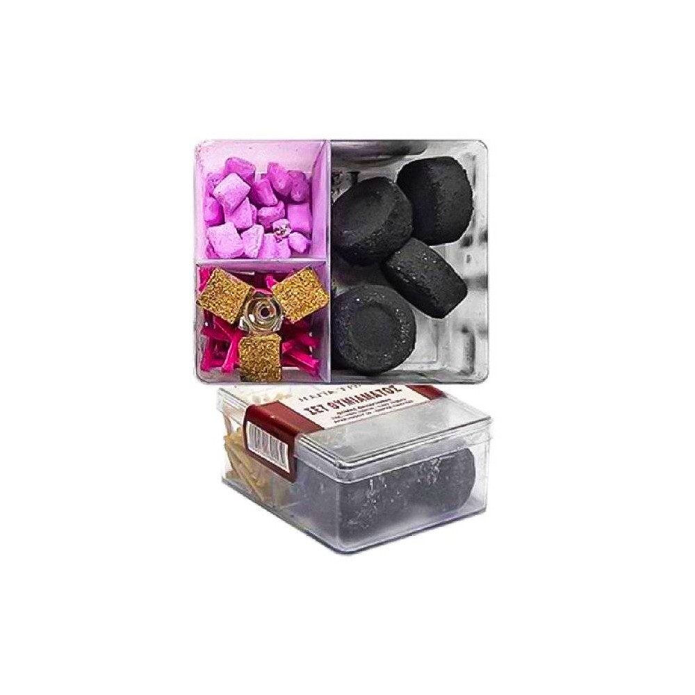 Ecclesiastical Incense Set with Charcoal, Frankincense & Lamperon "The Holy Trinity" Ecclesiastical Incense Set with Charcoal, Frankincense & Lamperon "The Holy Trinity"