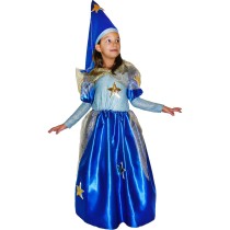 Queen of the Night Carnival Costume for Kids | Blue-Gold with Stars | MARK812