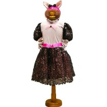 Carnival Cat Costume for Girls 1-6 Years - Black & Pink Style MARK539