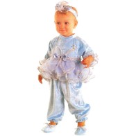 Baby Princess Costume 6-18 Months – Blue Romper with Accessories MARK862