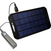 Powerplus CAMEL - Portable Solar Charger 3W, 2 USB Ports (5V, 2W Output) & Stand