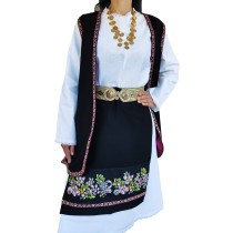 Traditional Epirus Women's Costume with Apron & Jacket – Made in Greece MARK117