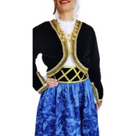 Greek Traditional Costume Cretan Woman Chania Style | Sizes S-XL | Made in Greece