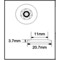 Internal Faucet Flow Reducer Drop Saver for M24 or F22 – Water Saving 4L/min
