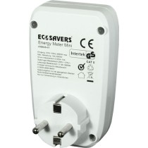 EcoSavers Energy Meter Mini - Compact Plug-in Device Energy Consumption Monitor
