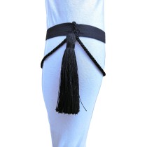 Traditional Adult Calf Tassels with Thick Cord – Greek Costume Gaiters MARK138
