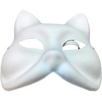 Paper Cat Mask for Crafts & Halloween 19x17cm – DIY Decoration