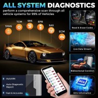 KINGBOLEN EDIAG ELITE Διαγνωστικό Εργαλείο Αυτοκινήτου Bluetooth με CANFD & FCA Υποστήριξη