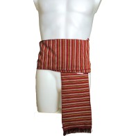 Traditional Woven Striped Sash with Tassels MARK150