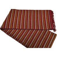 Traditional Woven Striped Sash with Tassels MARK150