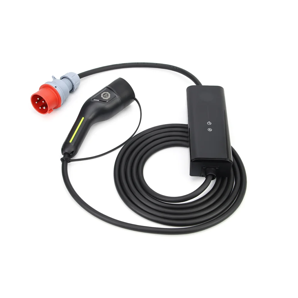 11KW 16A Type2 EV Portable Charger EVSE Charging Box Electric Car Charger CEE Plug Electric Vehicle Charger