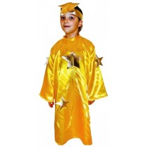 Christmas Costume Kids Little Star Yellow MARK647 – Made in Greece