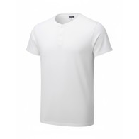 PR219 Comis T-shirt with button Jersey 160gsm