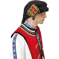 Men’s Traditional Thracian Headpiece – Diamond Beaded Ornament MARK160
