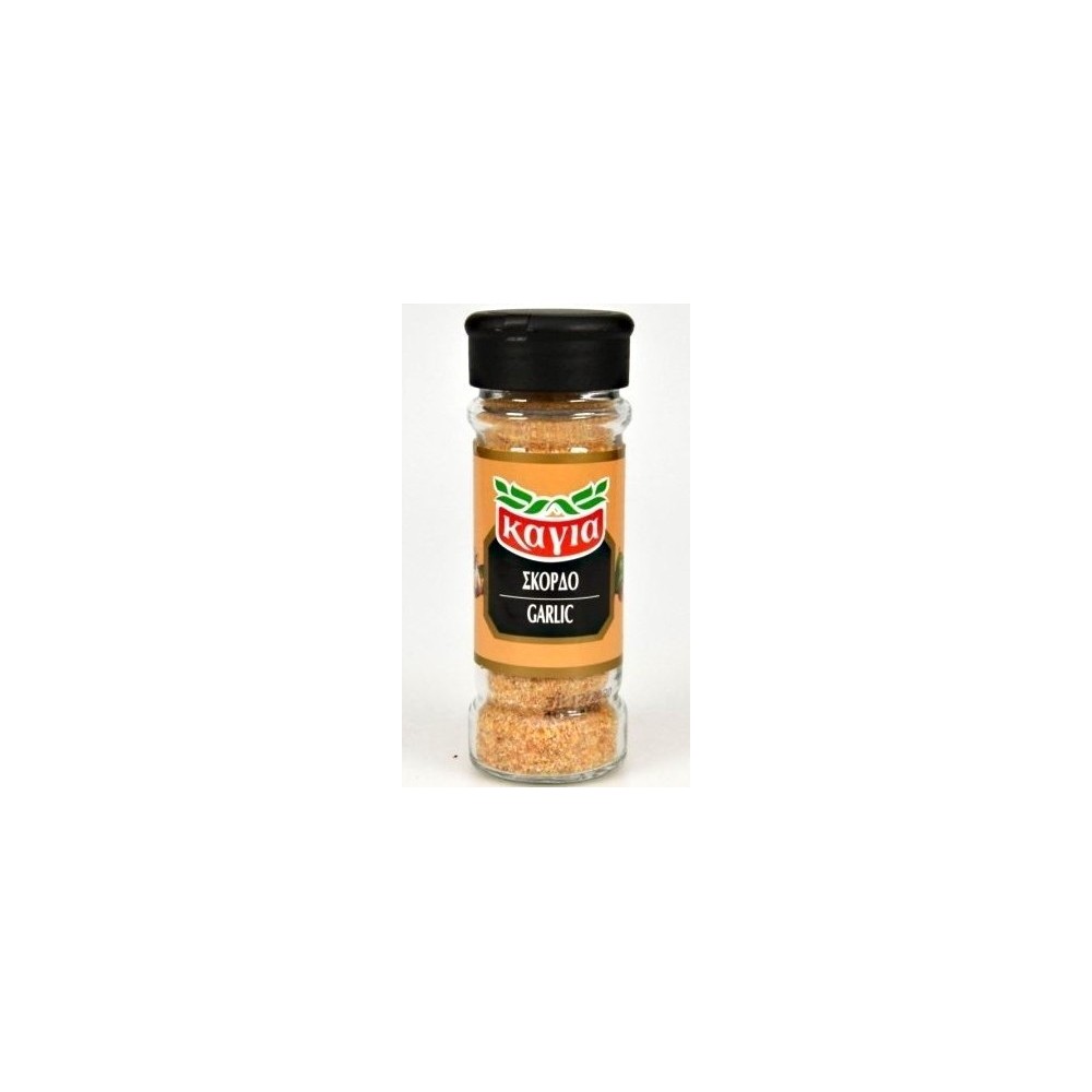 GARLIC granulate Kagia 66g 2.33oz jar Spices trimmed grated drie