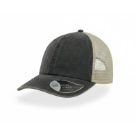 Atlantis 891 Case 6-panels pigment dyed trucker cap Hat jockey