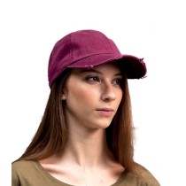 Atlantis 893 Dad Hat Destroyed hat jockey 6-panels cap "destroyed" look 100% Cotton