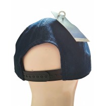 Atlantis 876 Snap Denim Καπέλο Τζόκεϊ Εξάφυλλο - 100% Βαμβάκι, Ρυθμιζόμενο & Μοντέρνο