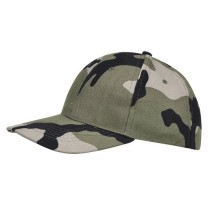 Sol's Buffalo camo 88100 Camouflage jockey hat Cap 100% cotton with back fastener