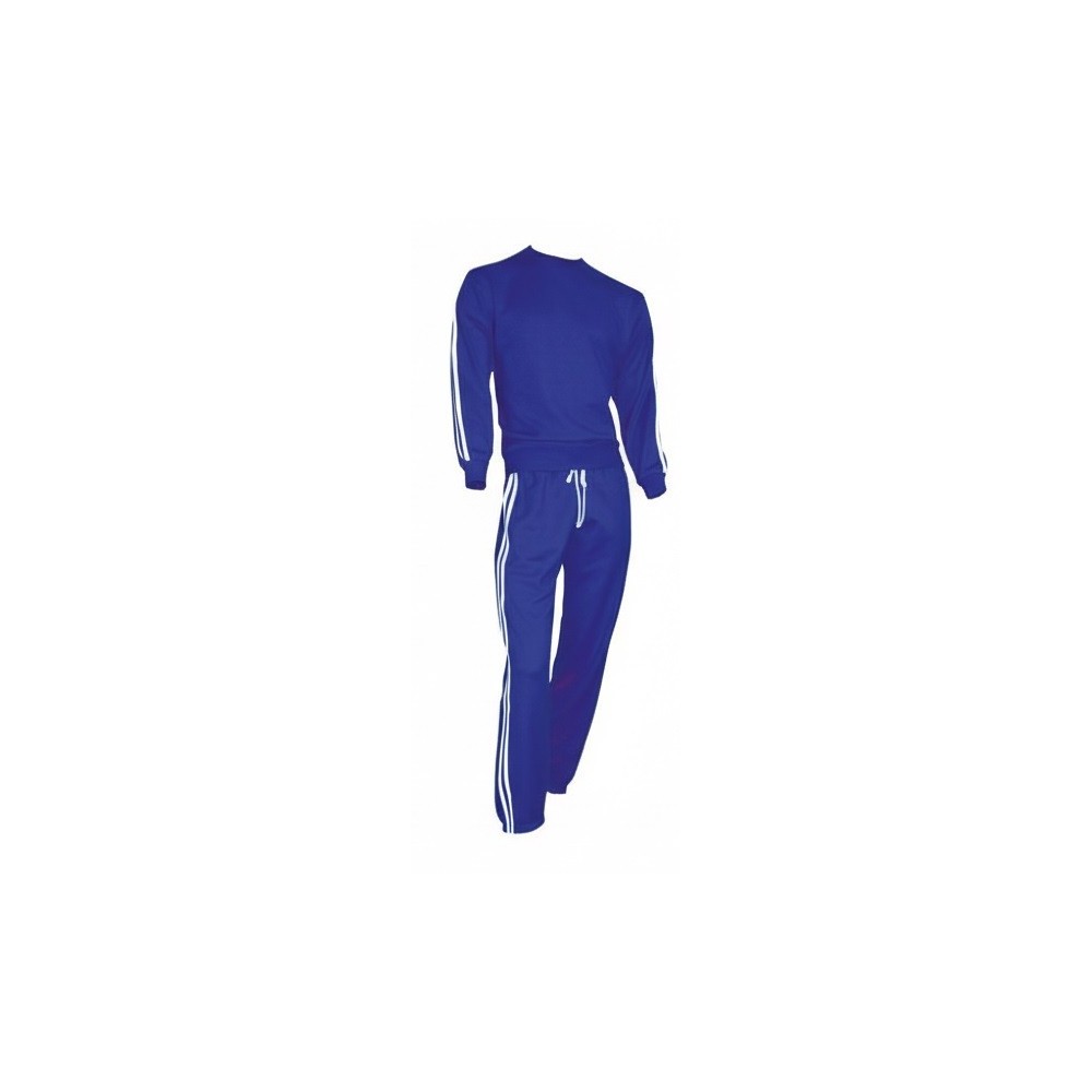 155 Children Training set with two stripes 50% cotton - 50% polyester 270gr No 8-14