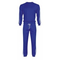 155 Children Training set with two stripes 50% cotton - 50% polyester 270gr No 8-14