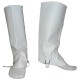 Kid's White Leather "Boots" Greek Traditional Costume Leggings – MARK689