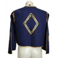 Traditional Greek Tsolias Blue Vest for Adults MARK174