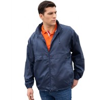 Fall 00216 Unisex Windbreaker Jacket with Jersey Lining