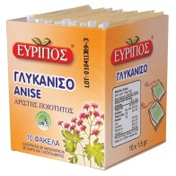 Τσάι Γλυκάνισο Εύριπος 10 Φάκελα Φυσικό Χαλαρωτικό Προϊόν Άριστης Ποιότητος