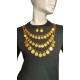 Traditional Greek Necklace with 37 Coins & Earrings – Folk Costume Accessory MARK124
