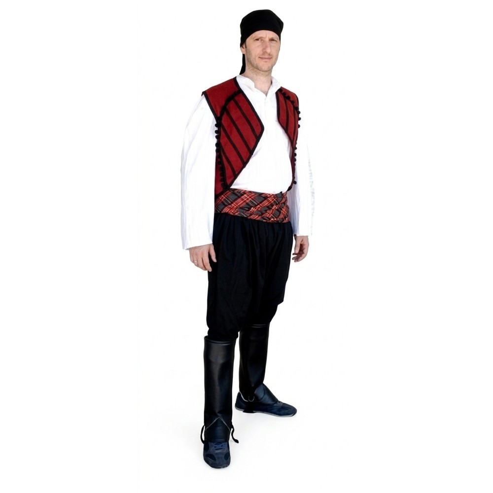Greek Traditional Mani Costume Men Model 2 MARK610
