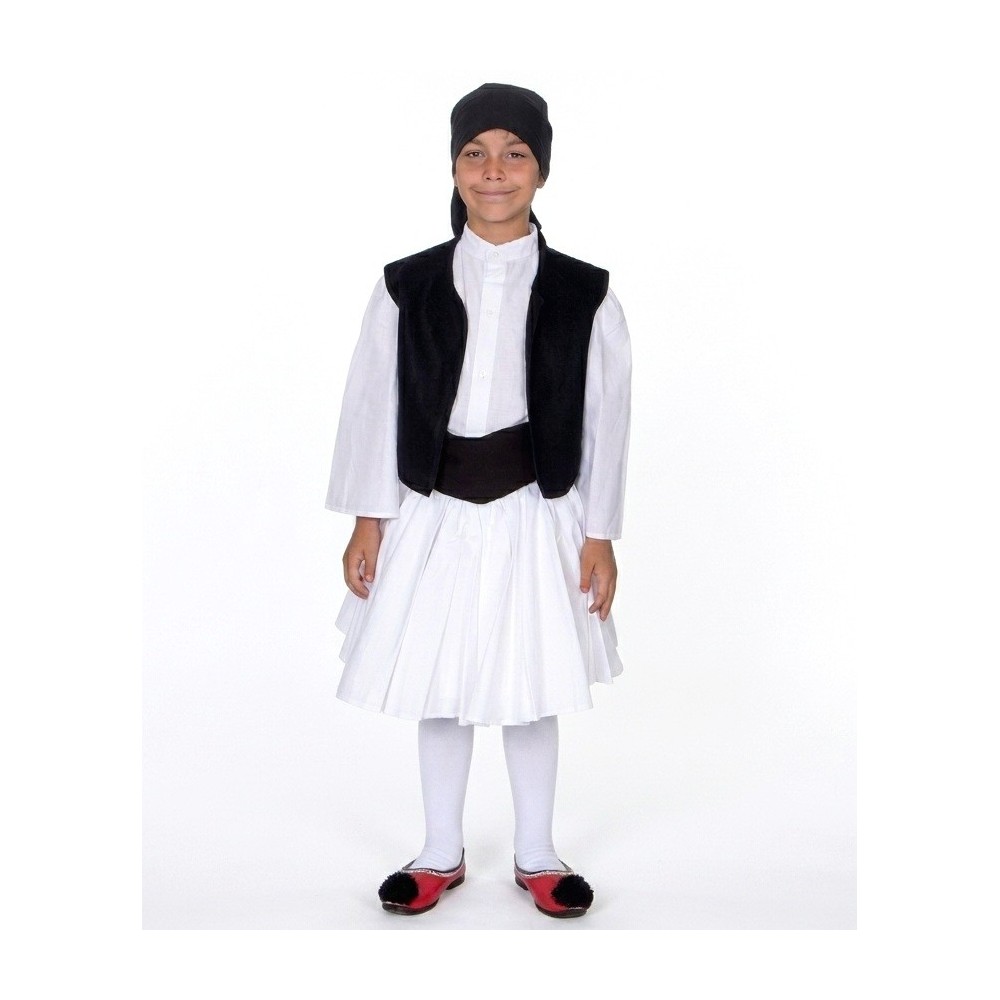 Greek Traditional Klepht Costume Kids 4-12 Years MARK572 Greek Traditional Klepht Costume Kids 4-12 Years MARK572