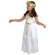Ancient Greek Girl Costume Kids with Wreath MARK552