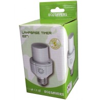 Ecosavers Lamp Base Timer E27 turn light off after 5-60min