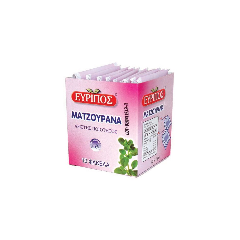 Marjoram Euripos 10 Envelopes Natural Relaxating Tea Egypt Excellent quality