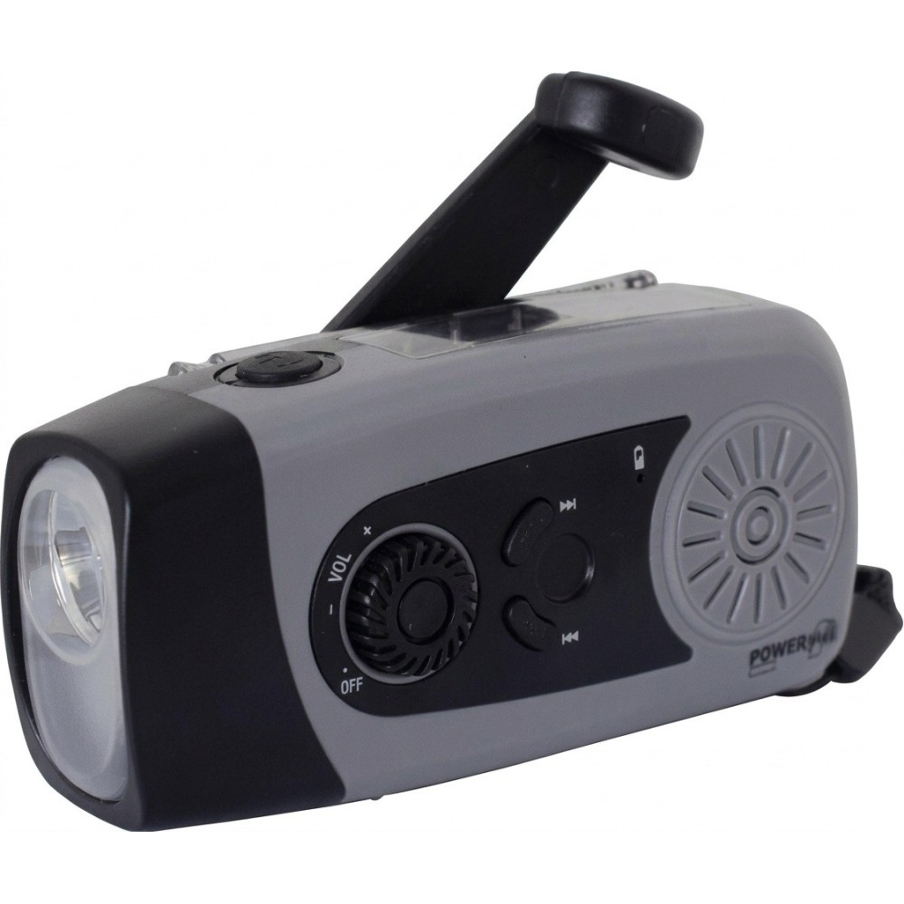 POWERplus Coyote 3-in-1 Dynamo Solar Radio Powerbank