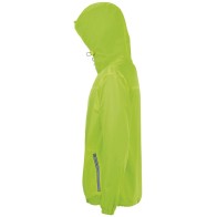 SKATE 01171, UNISEX LINED WINDBREAKER 100% waterproof nylon 100% polyester mesh