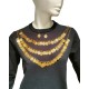 Traditional Necklace with 71 Coins & 2 Earrings – Greek Folk Costume Accessory MARK133